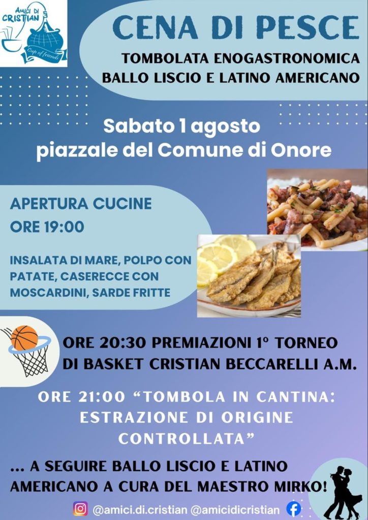Festa Dell'Asoociazione Amici Di Cristian