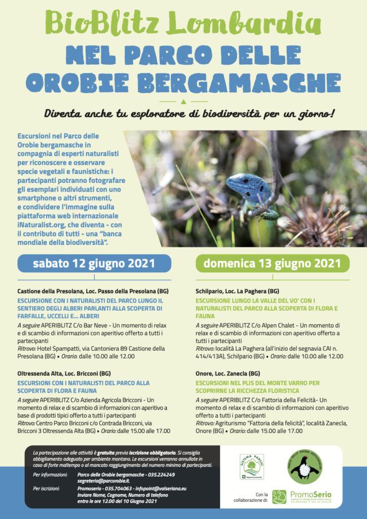 Bioblitz Lombardia 2021