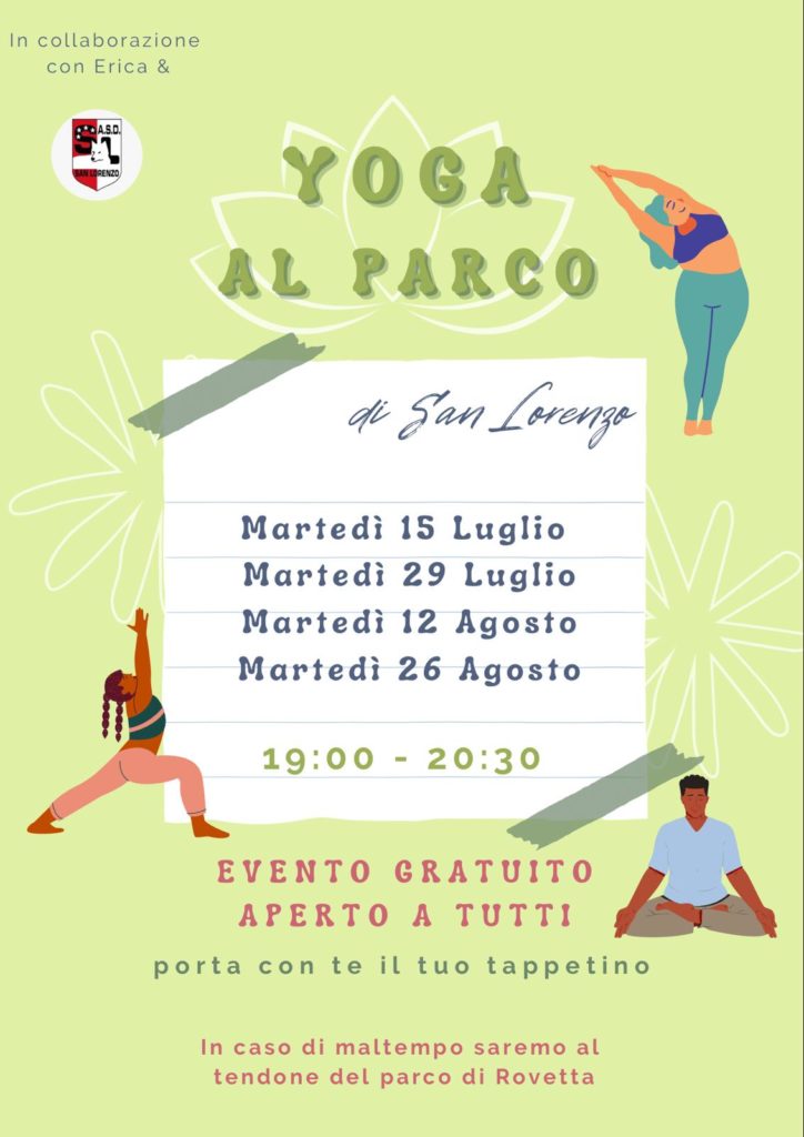 Locandina Yoga San Lorenzo