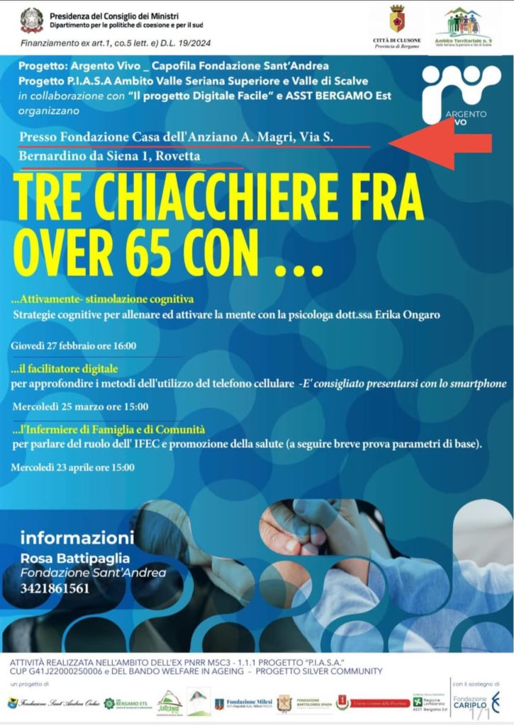 Tre Chiacchiere Rovetta