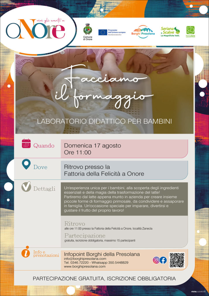 FACCIAMO IL FORMAGGIO